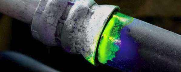 How to select the fluorescent UV dye in auto leak detection service?---sunlonge
