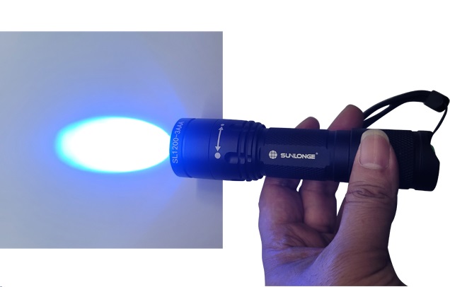 UV flashlight SL1200  leak detection lamp