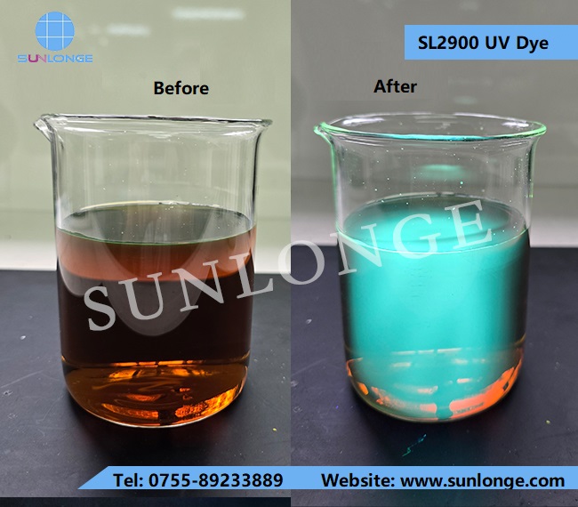 SL2900 PTSA Fluorescent Tracer;  SL2900 PTSA Fluorescent Tracing Agent  Yellowish Liquid