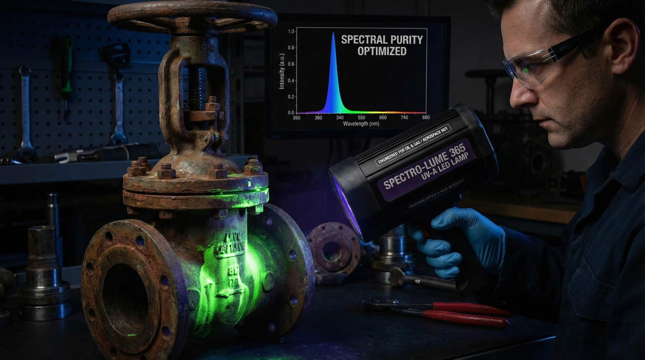 Why Sunlonge UV NDT Lamps Deliver More Reliable Fluorescent Penetrant Inspection in Critical Infrastructure Why Sunlonge UV NDT Lamps Deliver More Reliable Fluorescent Penetrant Inspection in Critical Infrastructure
