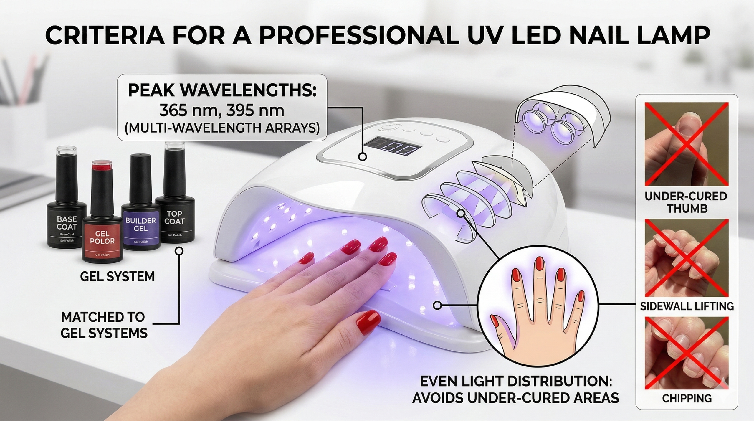 Why UV LED Lamps Are Essential for Long-Lasting Gel Nail Manicures Why UV LED Lamps Are Essential for Long-Lasting Gel Nail Manicures