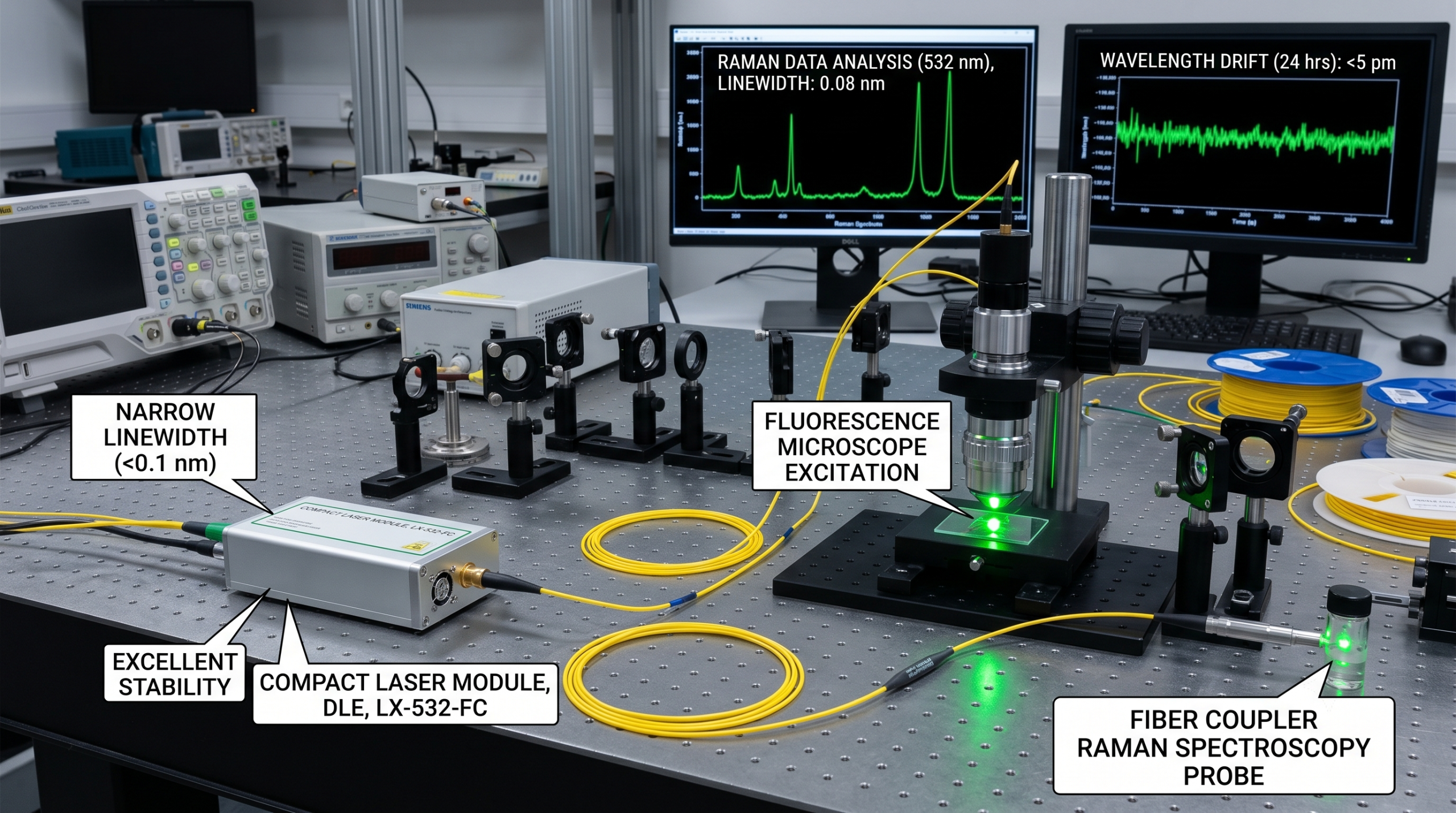 How Fiber-Coupled Laser Sources Improve Fluorescence Excitation Efficiency: Precision Illumination Transforming Industrial Inspection and Scientific Imaging