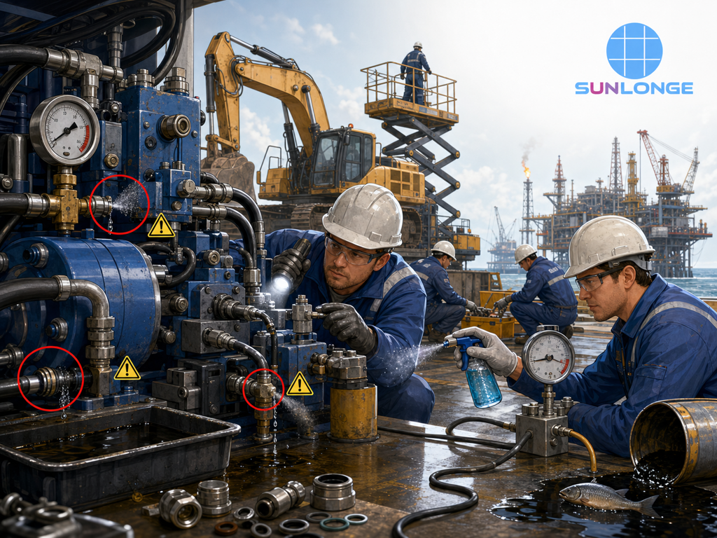 How UV Fluorescent Dye Improves Leak Detection in Hydraulic Systems