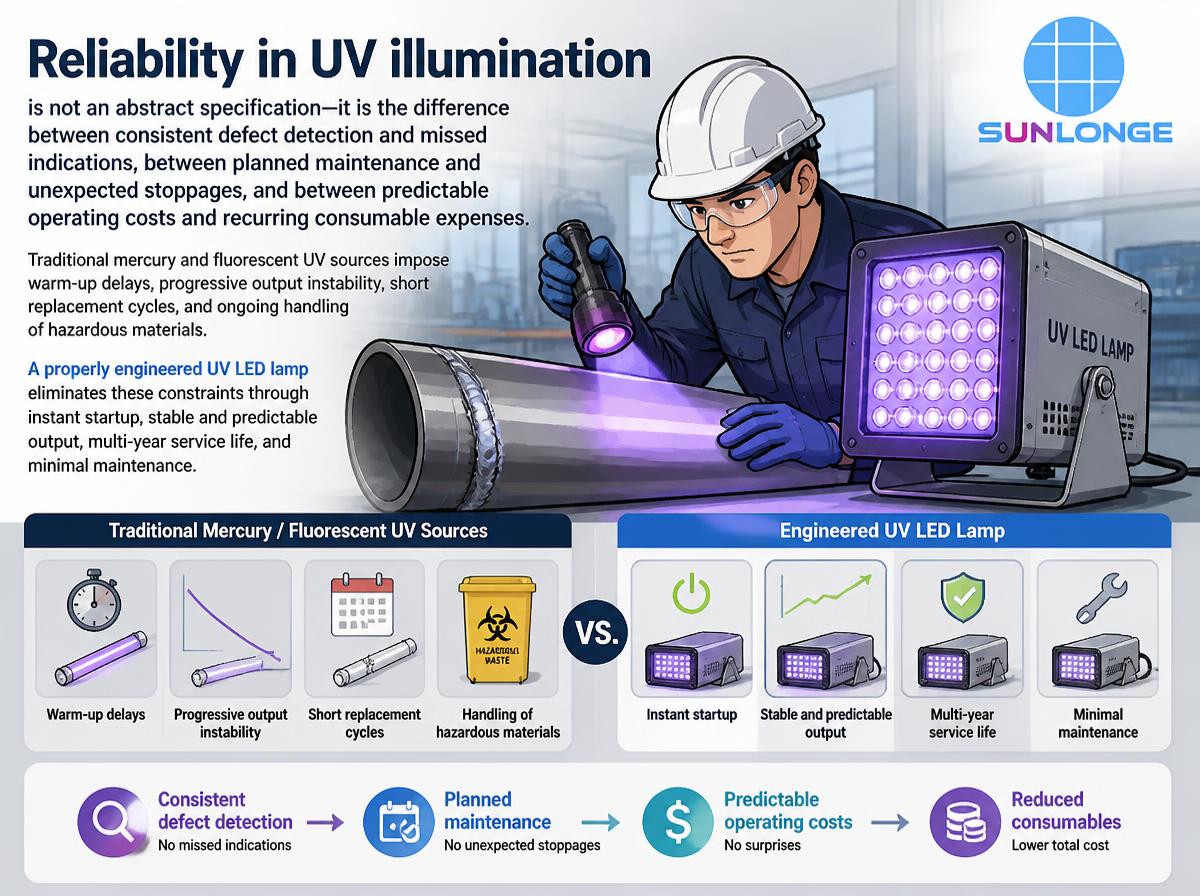What Makes UV LED Lamps More Reliable Than Traditional UV Light Sources?