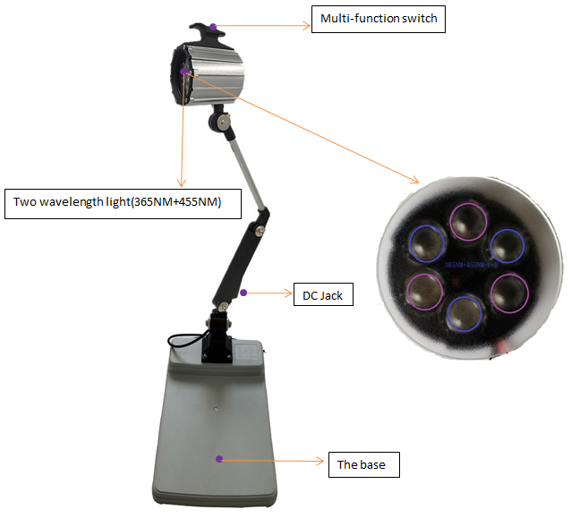 SL8806-UB desktop inspection lamp