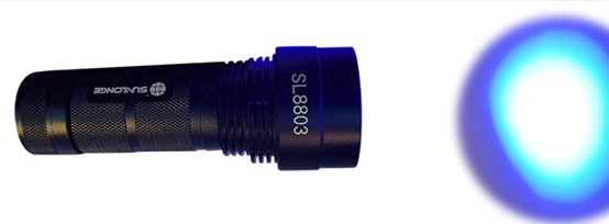 SL8803-AR NDT flashlight ASTM E 3022 compliant(Author: sunlonge)
