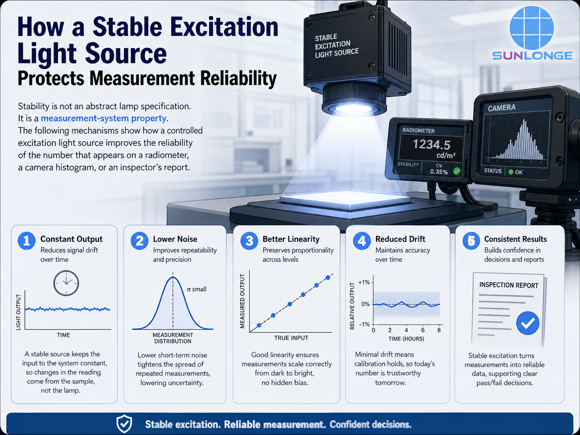 How Excitation Light Sources Improve Fluorescence Signal Stability in Optical Systems How Excitation Light Sources Improve Fluorescence Signal Stability in Optical Systems