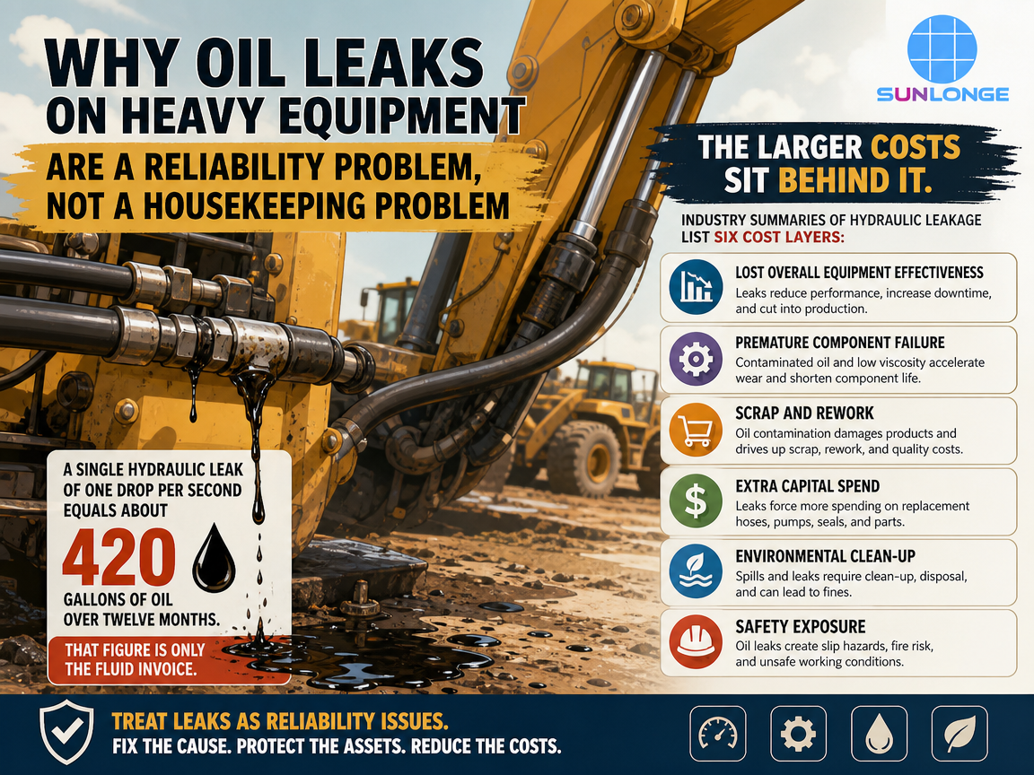How UV Leak Detection Flashlights Help Locate Oil Leaks in Heavy Equipment How UV Leak Detection Flashlights Help Locate Oil Leaks in Heavy Equipment