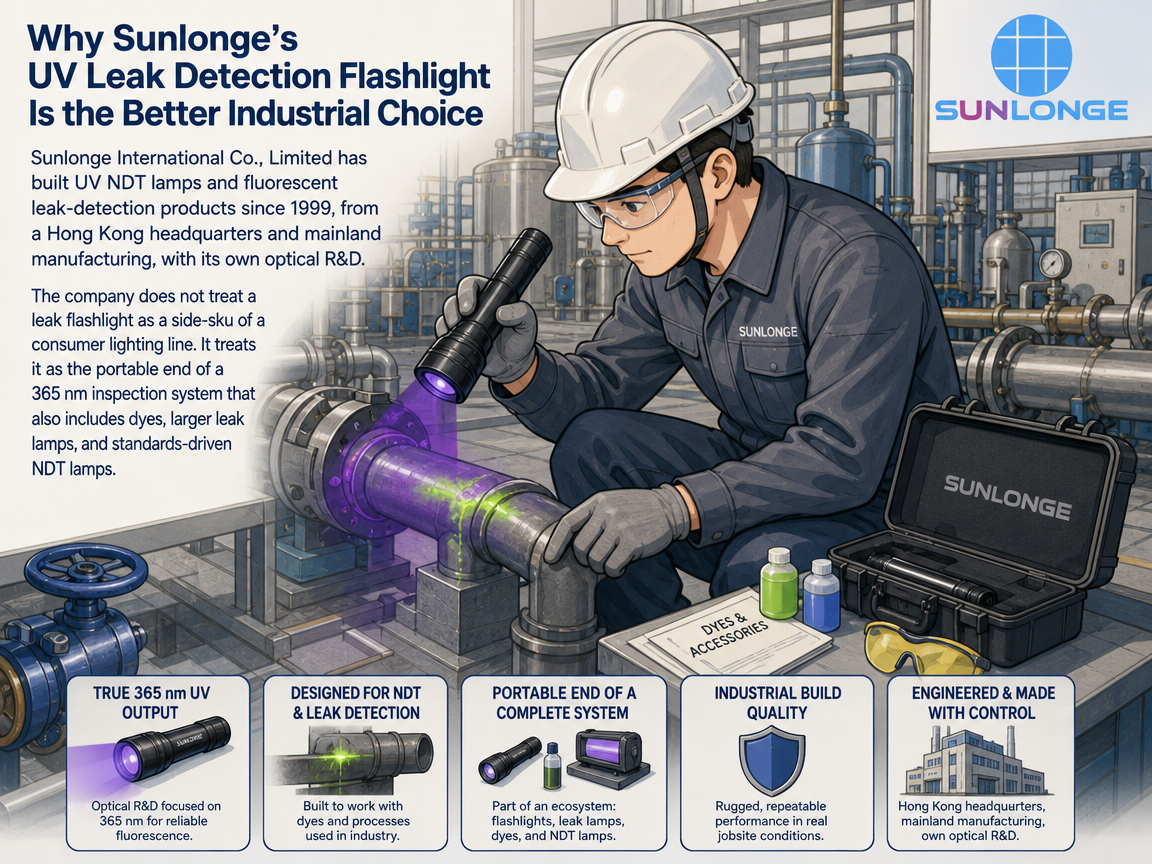 How UV Leak Detection Flashlights Help Locate Oil Leaks in Heavy Equipment How UV Leak Detection Flashlights Help Locate Oil Leaks in Heavy Equipment